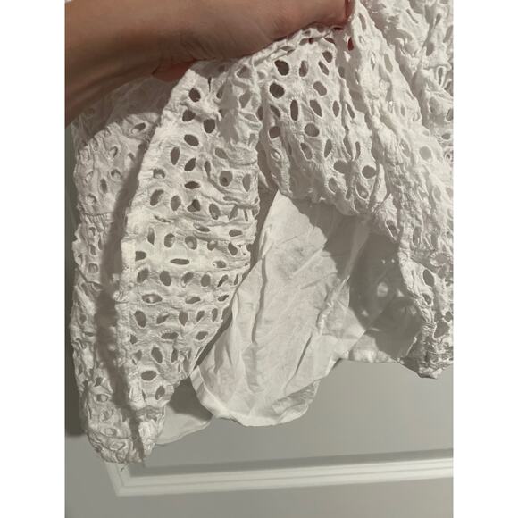 Lilly Pulitzer white blouse size 6 - Picture 3 of 6